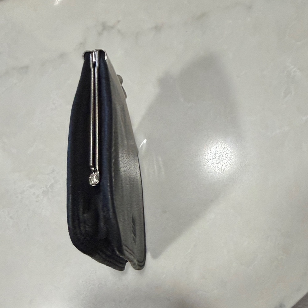 Black Leather Women's Clutch by Wilson’s Leather - Picture 8 of 9